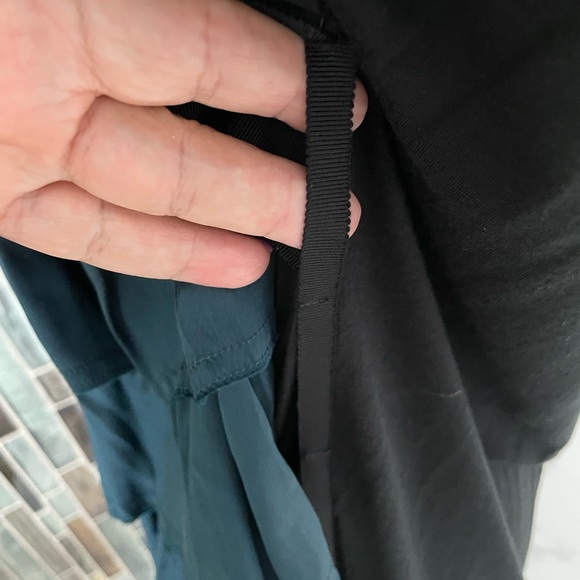 Final SALE ❤️‍🔥Lanvin vintage dress Stunning knit and silk. Collector pc. Large - Picture 7 of 8